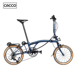CACCO A16R Trifolding Bike ( Chameleon | 16″ Wheel | Rim Brake | 8.9 kg)