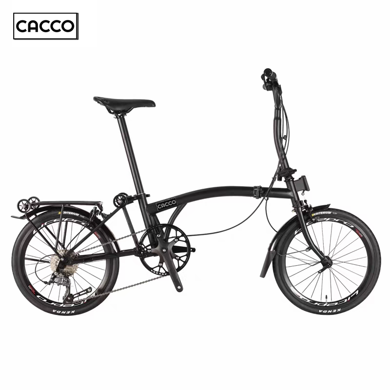Cacco - C20R - Chromoly Steel - 20inches wheel - Rim brake - Matte Black